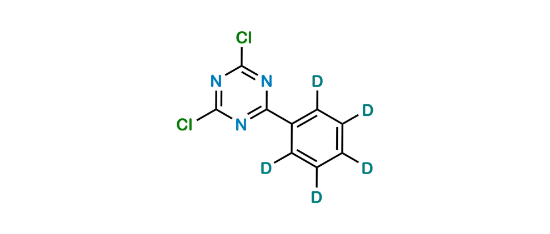 Picture of 2,4-dichloro-6-(phenyl-d5)-1,3,5-triazine Picture of 2,4-dichloro-6-(phenyl-d5)-1,3,5-triazine