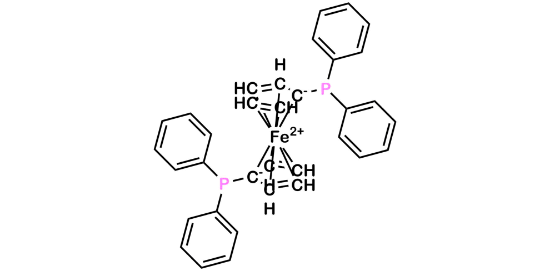 Picture of 1,1-Bis(diphenylphosphino)ferrocene