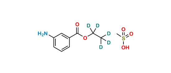 Picture of Ethyl-d5 3-aminobenzoate methanesulfonate Picture of Ethyl-d5 3-aminobenzoate methanesulfonate
