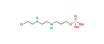 Picture of 3-((2-((2-Chloroethyl)amino)ethyl)amino)propyl dihydrogen phosphate
