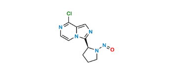 Picture of (S)-8-chloro-3-(1-nitrosopyrrolidin-2-yl)imidazo[1,5-a]pyrazine