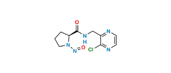Picture of (S)-N-((3-chloropyrazin-2-yl)methyl)-1-nitrosopyrrolidine-2-carboxamide