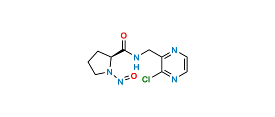 Picture of (S)-N-((3-chloropyrazin-2-yl)methyl)-1-nitrosopyrrolidine-2-carboxamide