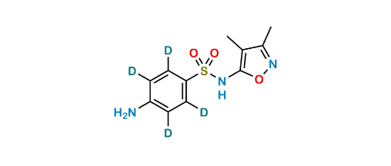 Picture of Sulfisoxazole-D4 Picture of Sulfisoxazole-D4