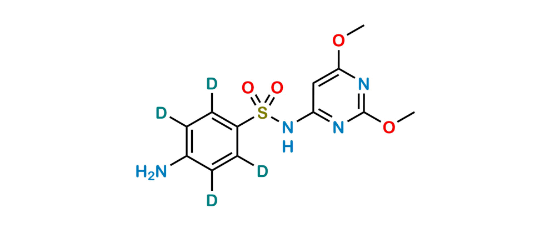 Picture of Sulfamethoxazole D4 Picture of Sulfamethoxazole D4