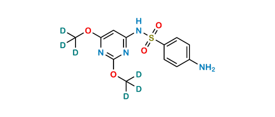 Picture of Sulfamethoxazole D6 Picture of Sulfamethoxazole D6