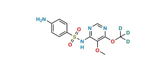 Picture of Sulfadoxine D3 Picture of Sulfadoxine D3