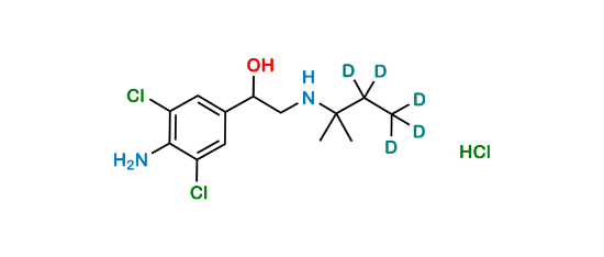 Picture of Clenpenterol-D5 Hydrochloride Picture of Clenpenterol-D5 Hydrochloride