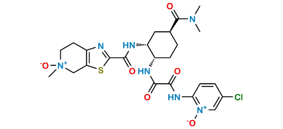 Picture of Edoxaban Di N-oxide Impurity