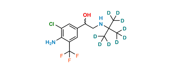 Picture of Mabuterol-D9 Picture of Mabuterol-D9