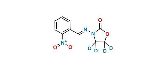Picture of 3-[(o-Nitrobenzylidene) amino]-2-oxazolidinone-d4