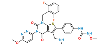 Picture of Relugolix Desmethyl impurity