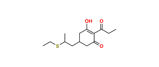 Picture of 5-(2-(Ethylthio)propyl)-3-hydroxy-2-propionylcyclohex-2-en-1-one