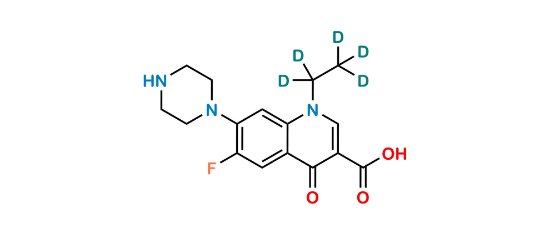 Picture of Norfloxacin-d5 Picture of Norfloxacin-d5