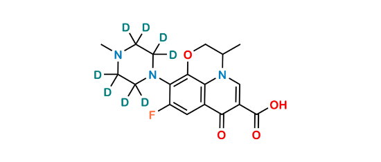 Picture of Ofloxacin-D8 Picture of Ofloxacin-D8