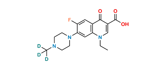 Picture of Pefloxacin-D3 Picture of Pefloxacin-D3