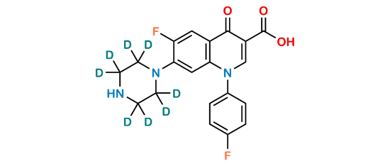 Picture of Sarafloxacin-D8 Picture of Sarafloxacin-D8