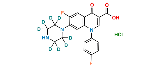 Picture of Sarafloxacin-D8 hydrochloride Picture of Sarafloxacin-D8 hydrochloride