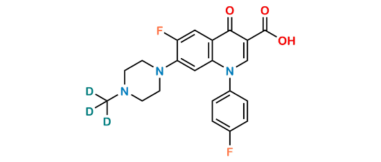 Picture of Difloxacin-D3 