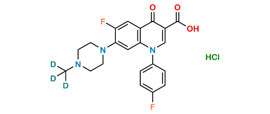 Picture of Difloxacin-D3 hydrochloirde