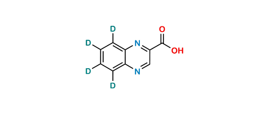 Picture of 2-Quinoxalinecarboxylic Acid-D4