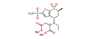 Picture of Dorzolamide Maleic Acid Adduct mixture of diastereomers