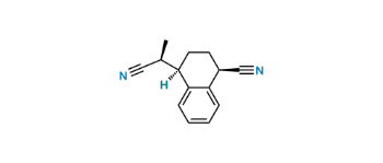 Picture of rel-(αR,1S,4S)-4-Cyano-1,2,3,4-tetrahydro-α-methyl-1-naphthaleneacetonitrile