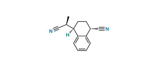 Picture of rel-(αR,1S,4R)-4-Cyano-1,2,3,4-tetrahydro-α-methyl-1-naphthaleneacetonitril