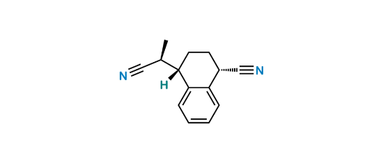 Picture of rel-(αR,1R,4R)-4-Cyano-1,2,3,4-tetrahydro-α-methyl-1-naphthaleneacetonitrile