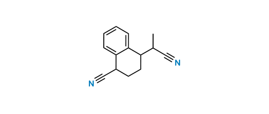 Picture of 4-Cyano-1,2,3,4-tetrahydro-α-methyl-1-naphthaleneacetonitrile