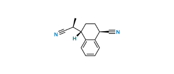 Picture of rel-(αR,1R,4S)-4-Cyano-1,2,3,4-tetrahydro-α-methyl-1-naphthaleneacetonitrile