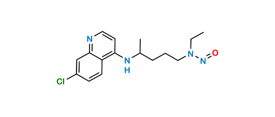 Picture of N-nitroso hydroxychloroquine EP Impurity D