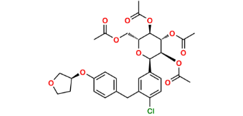 Picture of (S)-Empagliflozin Peracetyl