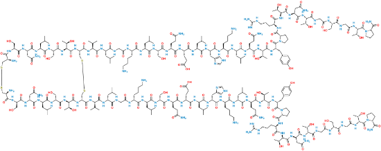 Picture of Calcitonin Parallel Dimer