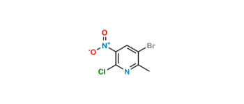 Picture of 3-Bromo-6-chloro-2-methyl-5-nitropyridine