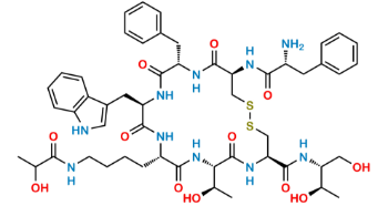 Picture of Lactyl Adduct of Octreotide (At Lys)