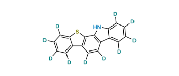 Picture of 12H-benzo[4,5]thieno[2,3-a]carbazole-[1,2,3,4,5,6,7,8,9,10-d10]
