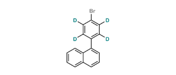 Picture of 8-(4-Bromophenyl-[2,3,5,6-d4])naphthalene