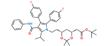 Picture of Difluoro Atorvastatin Acetonide tert-Butyl Ester