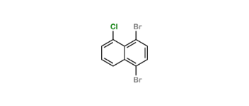 Picture of 1,4-Dibromo-5-chloronaphthalene