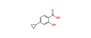 Picture of 4-cyclopropyl-2- hydroxybenzoic acid 