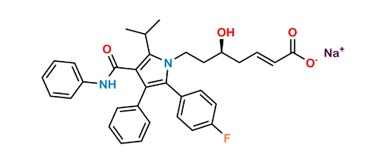 Picture of Atorvastatin EP Impurity J (Sodium Salt)