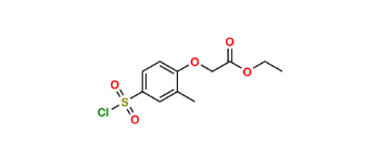 Picture of Ethyl 2-(4-(chlorosulfonyl)-2-methylphenoxy)acetate