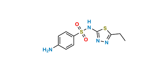 Picture of 4-Amino-N-(5-ethyl-1,3,4-thiadiazol-2-yl)benzenesulfonamide